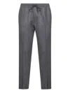 D4.0 Drawstribg Trousers In Gray