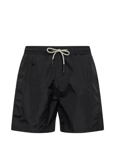 D4.0 Drawstring Swim Shorts In Black