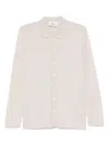 D4.0 Fine-knit Shirt In Neutrals