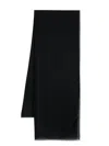 D4.0 Fringed Scarf In Blue