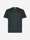 D4.0 Green Lisle Cotton T-shirt