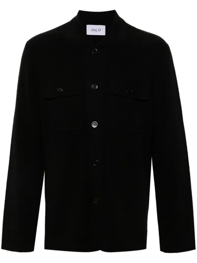 D4.0 Knitted Shirt In Blue