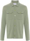 D4.0 Knitted Shirt In Green