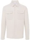D4.0 Knitted Shirt In Neutrals