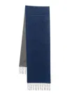 D4.0 Logo-patch Scarf In Blue