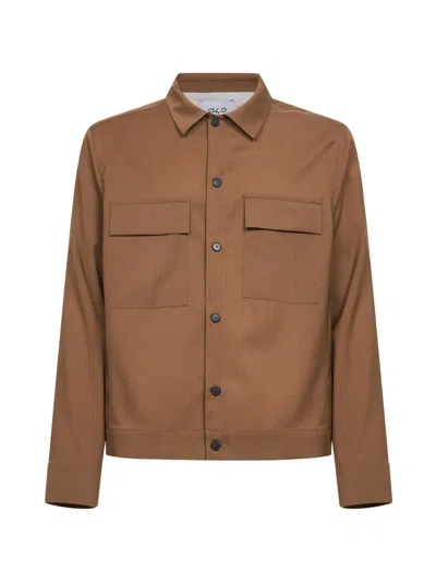 D4.0 Long Sleeve Shirt In Brown