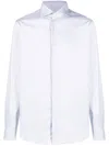 D4.0 Long-sleeved Cotton Shirt In White