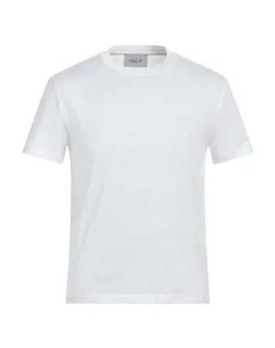 D4.0 Man T-shirt White Size S Cotton