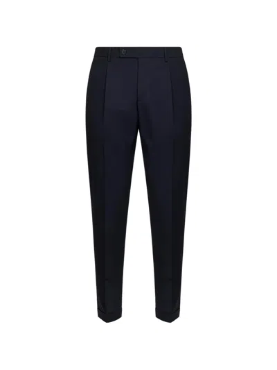 D4.0 Pleat Trousers In Black