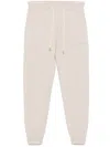 D4.0 Ribbed Track Pants In Neutrals