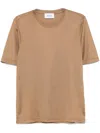 D4.0 Silk T-shirt In 褐色