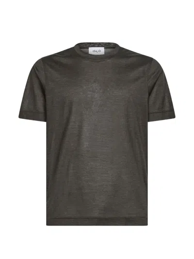 D4.0 Silk T-shirt In Brown
