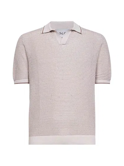 D4.0 Striped T-shirt In Neutral