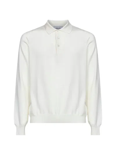 D4.0 Virgin Wool Polo Shirt In White