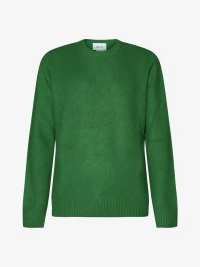 D4.0 Virgin Wool Sweater In Green