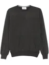 D4.0 Klassischer Pullover In Grey