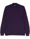 D4.0 Wool Sweater In Purple