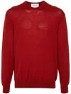 D4.0 Wool Sweater In Red