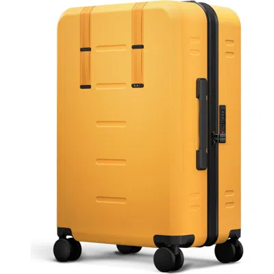 D_b_ Ramverk Compact Hard-shell 24 Inch Checked Luggage Spinner With Zipper In Orange