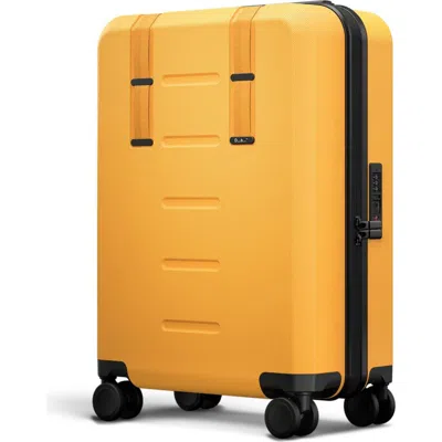 D_b_ Ramverk Compact Hard-shell 31 Inch Checked Luggage Spinner With Zipper In Orange