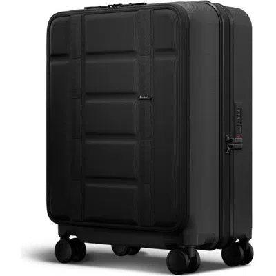 D_b_ Ramverk Hardside 21 Inch Carry On Luggage  Spinner With Zipper Front Access Pocket In Black