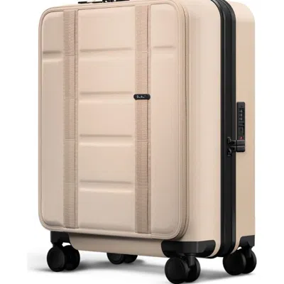 D_b_ Ramverk Hardside 21 Inch Carry On Luggage  Spinner With Zipper Front Access Pocket In Brown