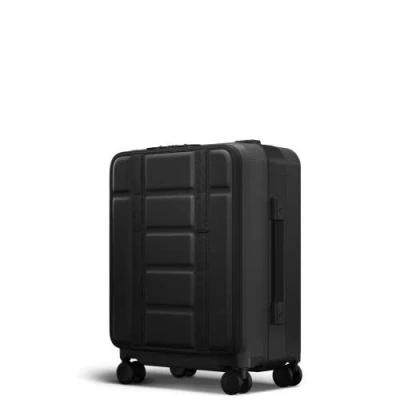 D_b_ Ramverk Pro Hardside 21 Inch Carry On Luggage Spinner With Buckle Closure And Zipper Front Acce In Black