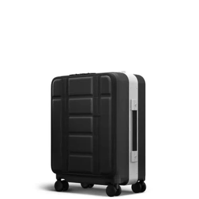 D_b_ Ramverk Pro Hardside 21 Inch Carry On Luggage Spinner With Buckle Closure And Zipper Front Acce In Silver
