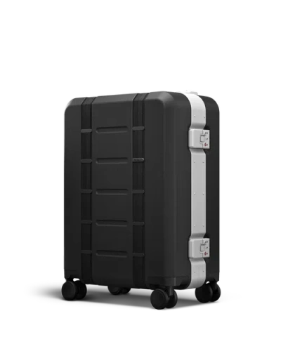 D_b_ Ramverk Pro Hardside 21 Inch Carry On Luggage  Spinner With Buckle Closure In Silver