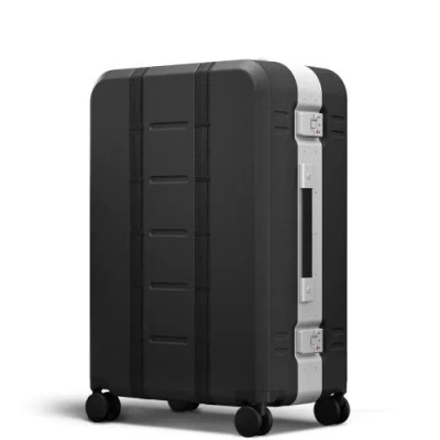 D_b_ Ramverk Pro Hardside 28 Inch Checked Luggage Spinner With Buckle Closure In Silver