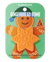 Da Bomb Gingerbread Snowflake Bath Bomb, 2.85 Oz. In Transparent