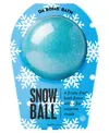 Da Bomb Snowball Frosty Fresh Fragrant Bath Fizzer, 6.5 Oz. In Transparent