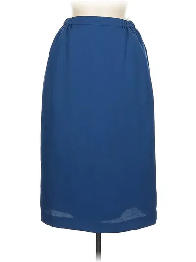 Pre-owned Da-rue Of California Formal Skirt In Blue