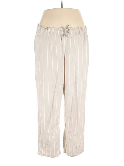 Pre-owned Da-sh Linen Pants In White