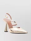 D’accori Arya 100mm Patent-leather Pumps In Pink