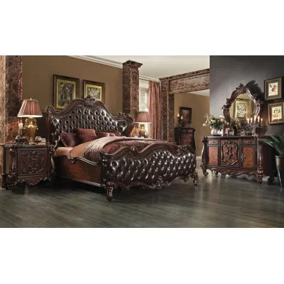 Dae Versailles 6-pcs Bedroom Set In Cherry Oak