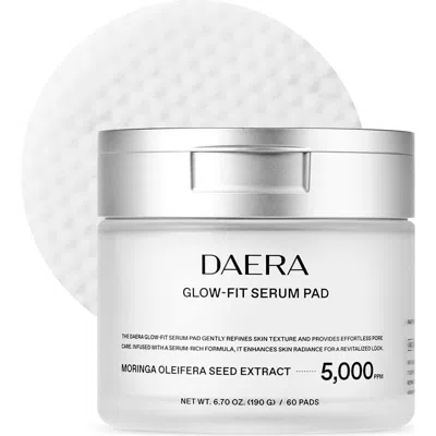 Daera Glow Fit Serum Pad Hydrating Toner Pads For Pore Care  60 Pads In White