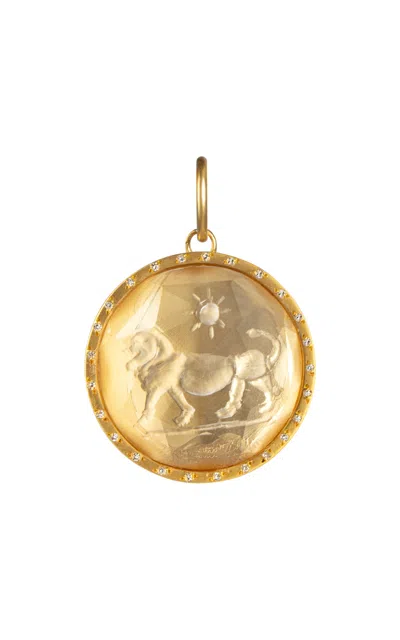 Daga Jewels 14k Gold Leo Medallion