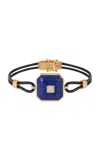 Daga Jewels 14k Gold Pyramid Bracelet In Blue