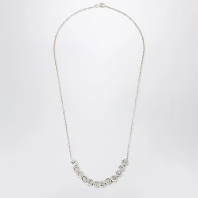 Dagger All The Best Metal Necklace