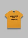 Dagger Drop Out Shrunk Ts In Yellow