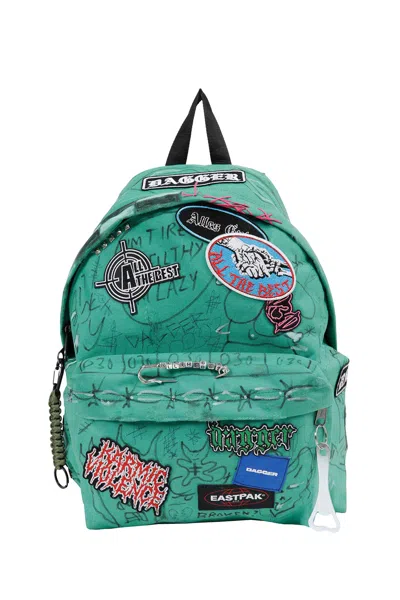 Dagger X Eastpak Padded Pak'r Backpack In Green