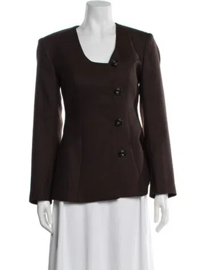 Pre-owned Dagmar Blazer In Brown