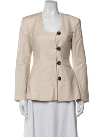 Pre-owned Dagmar Blazer In Neutrals