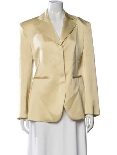 Pre-owned Dagmar Blazer In Yellow