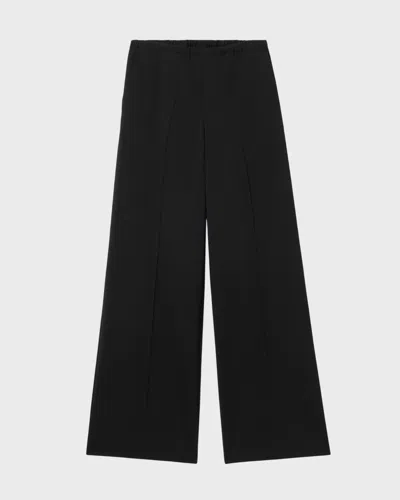 Dagmar Trousers Elastic Wool In Black