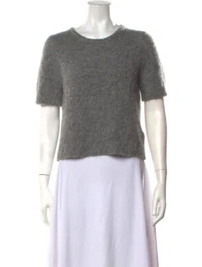 Pre-owned Dagmar Crew Neck Sweater In Grey