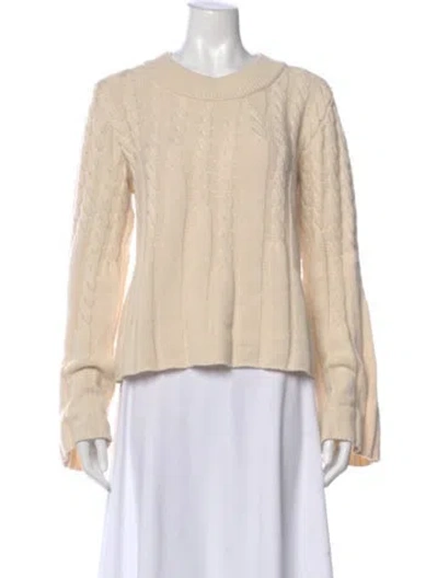 Pre-owned Dagmar Crew Neck Sweater In Neutral