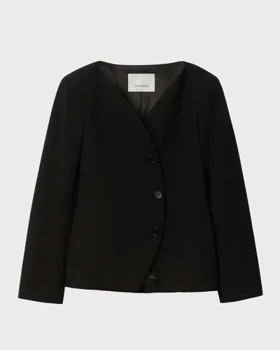 Dagmar Dinner Jacket Svart In Black