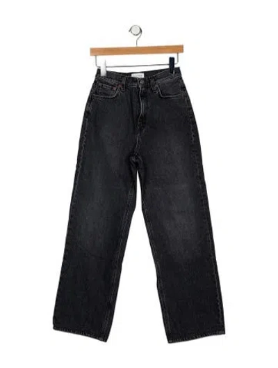 Pre-owned Dagmar High-rise Wide Leg Jeans In Blue